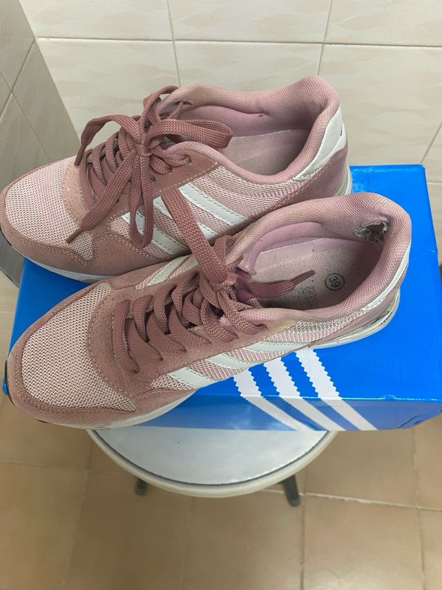 Zapatillas Adidas Mujer Talla 39 Rosa