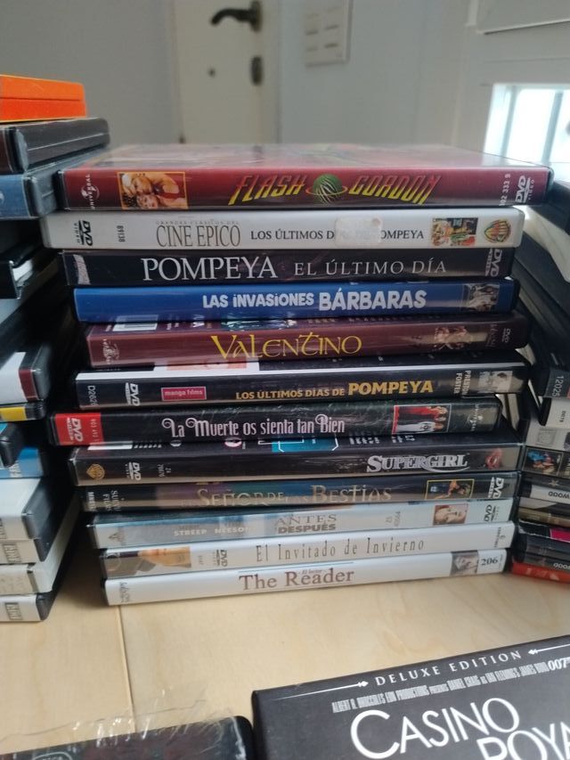 Lote 100,Películas DVD, blu ray, ed. coleccionista