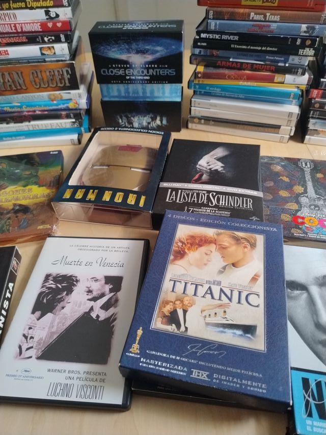 Lote 100,Películas DVD, blu ray, ed. coleccionista