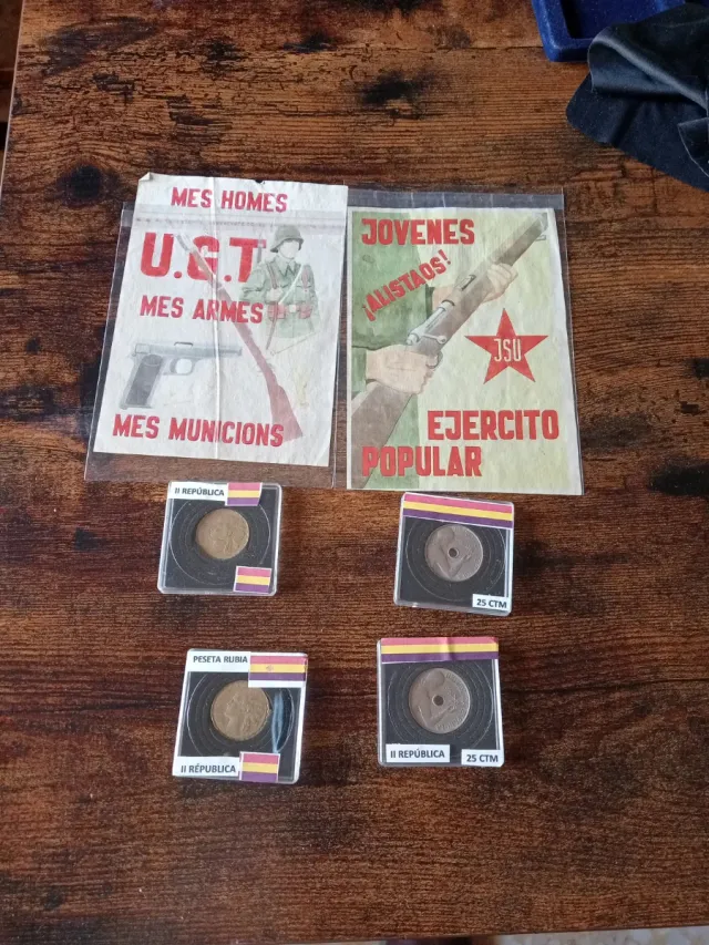 Lote Monedas II República Española