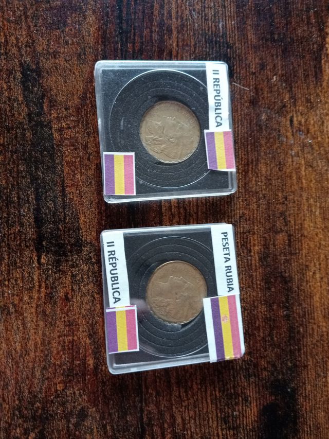 Lote Monedas II República Española