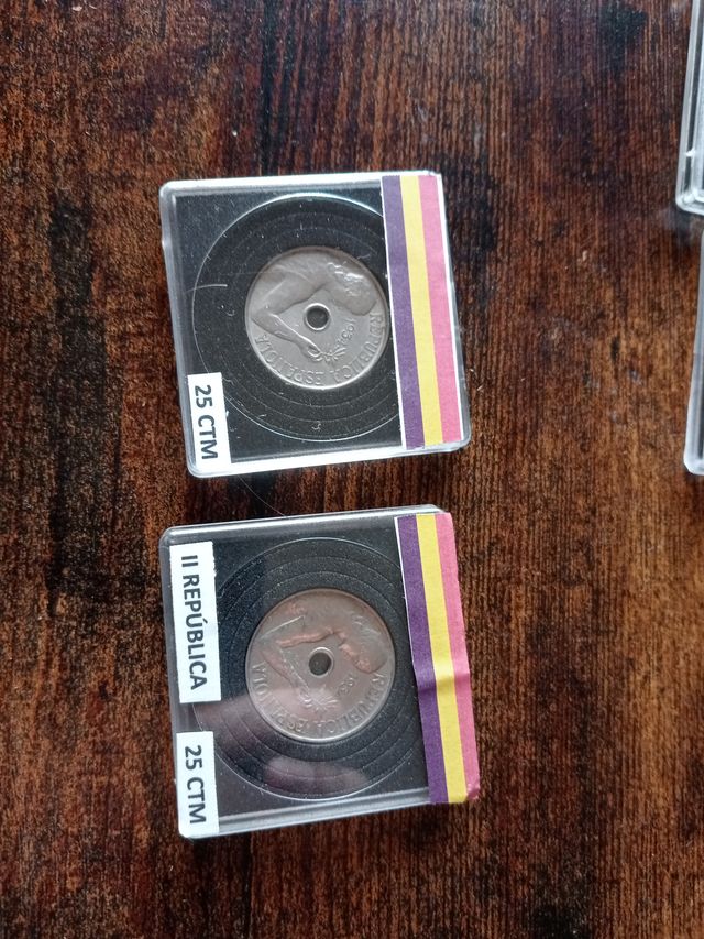 Lote Monedas II República Española