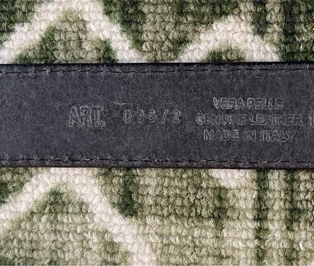 Cintura vera pelle 120 cm