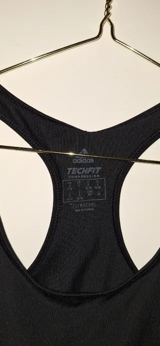Sujetador deportivo Adidas negro