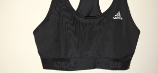 Sujetador deportivo Adidas negro