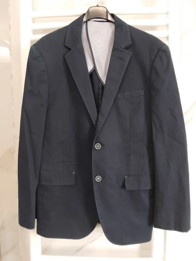 Giacca ragazzo taglia 46 blu