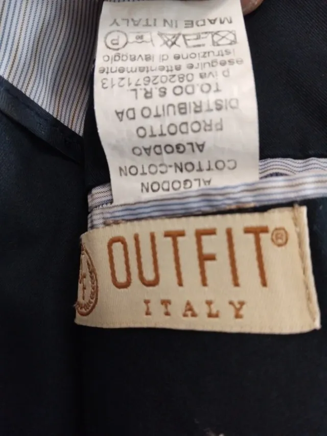 Giacca ragazzo taglia 46 blu