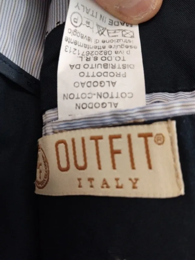 Giacca ragazzo taglia 46 blu