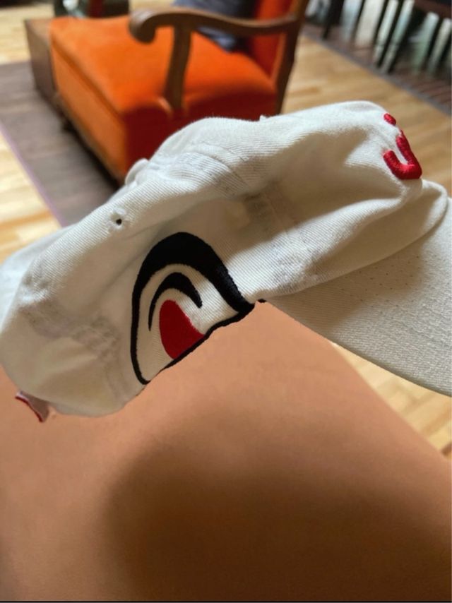 Gorra Vision Roja y Blanca