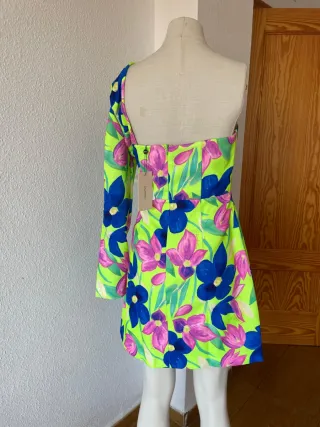 Vestido Lança Perfume floral talla L