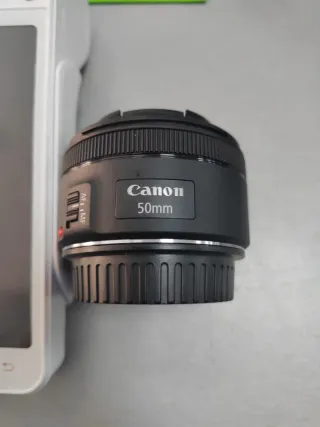 Objetivo Canon 50mm
