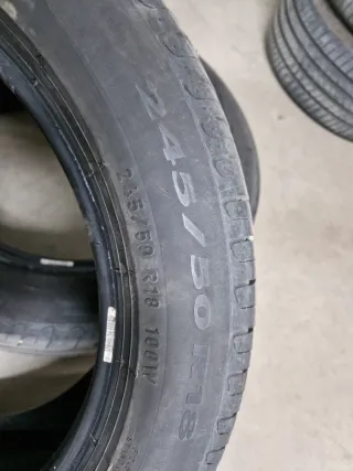 2 Neumáticos Pirelli 245/50/18 100W Run flat