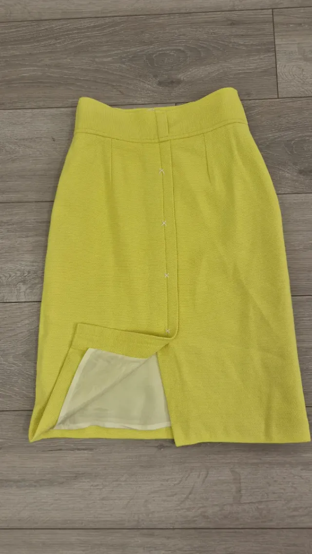 Falda Tintoretto T-36 Amarillo Flúor