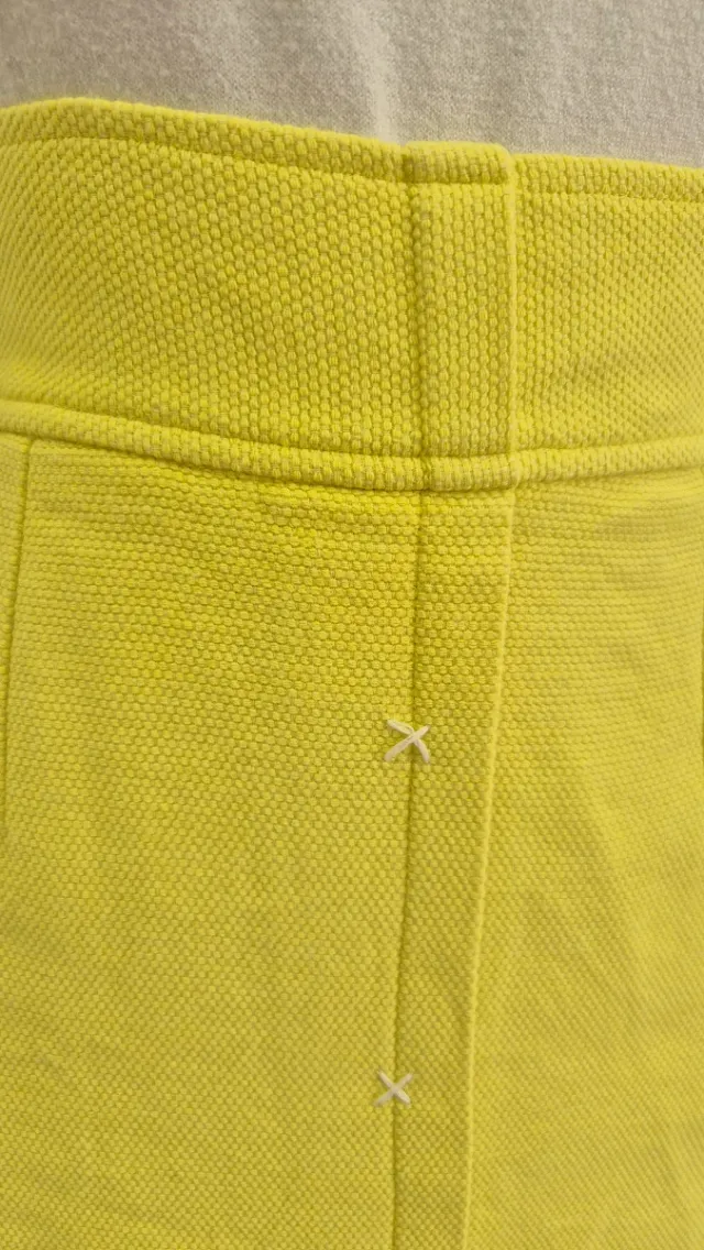 Falda Tintoretto T-36 Amarillo Flúor