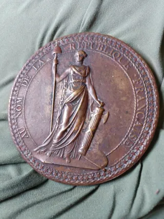 Medalla Lágrimas de Libertad República Francesa