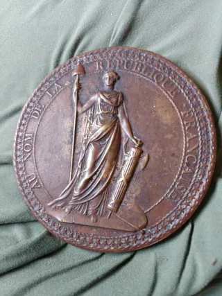 Medalla Lágrimas de Libertad República Francesa