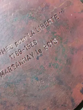 Medalla Lágrimas de Libertad República Francesa