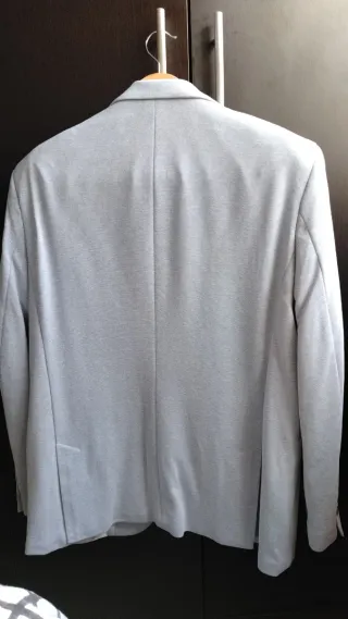 Americana azul claro