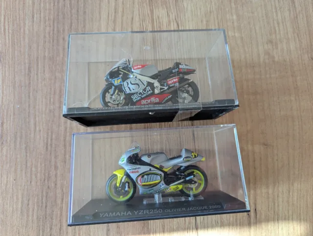 Maquetas MotoGP Aprilia y Yamaha