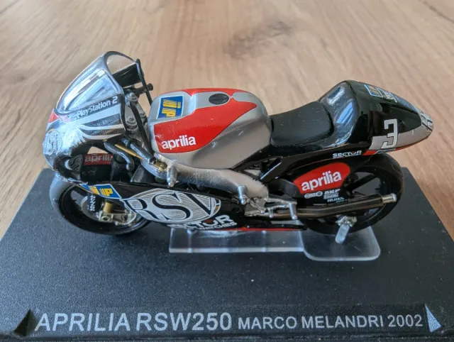 Maquetas MotoGP Aprilia y Yamaha