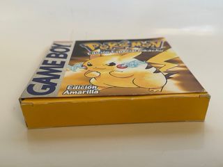 Pokémon Amarillo Edición Especial Pikachu Game Boy