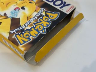 Pokémon Amarillo Edición Especial Pikachu Game Boy