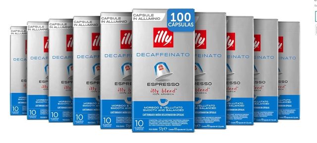 Illy Café Descafeinado Cápsulas 100 uds