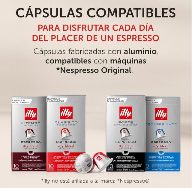 Illy Café Descafeinado Cápsulas 100 uds