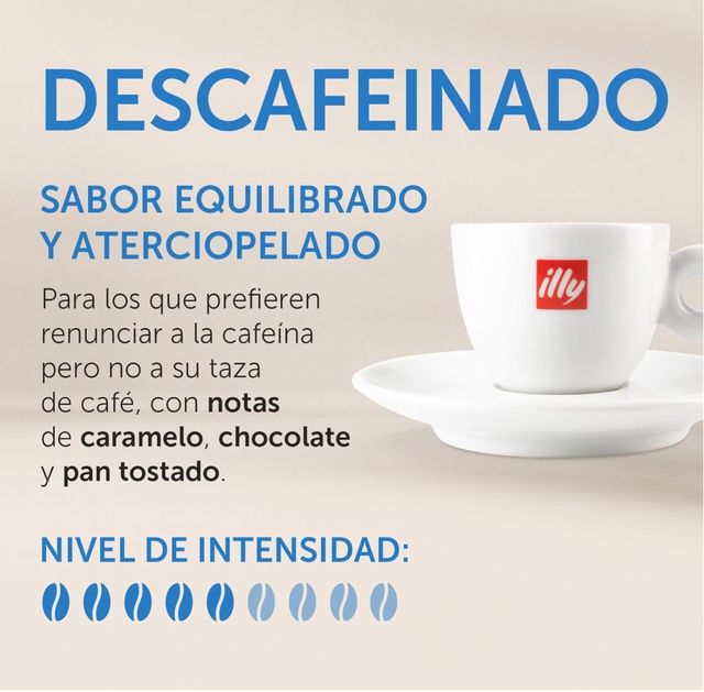 Illy Café Descafeinado Cápsulas 100 uds