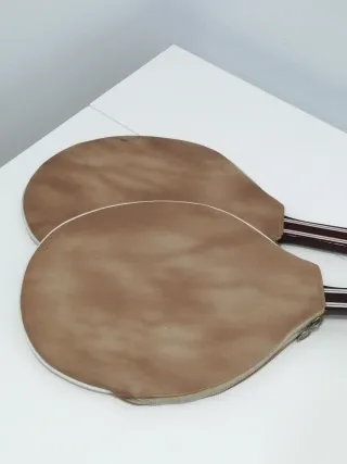 Raquetas de tenis de madera vintage