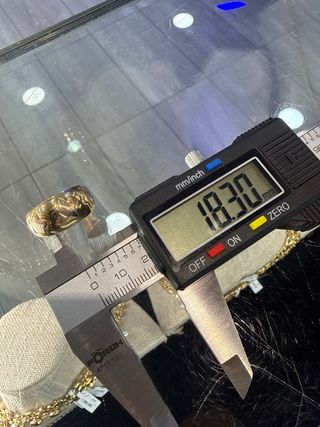 Anillo Oro 18k Estrellas 7.31g