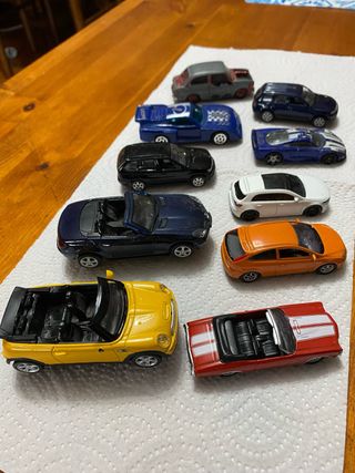 Coches miniatura varios modelos