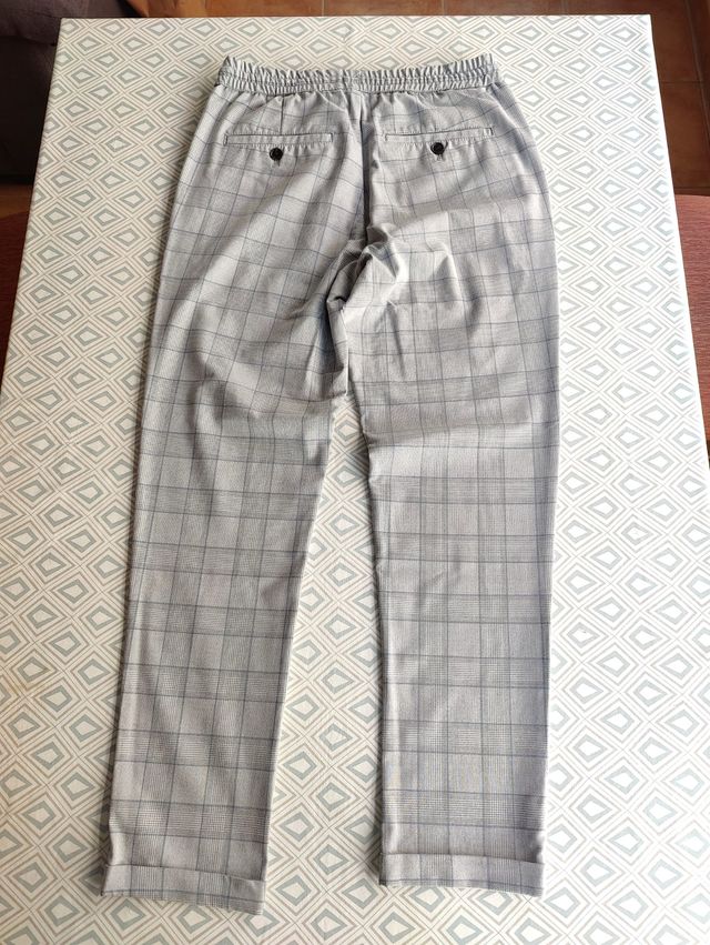 Pantalones Zara Jogger Cuadros