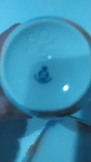 Lechera y azucarero antiguo con bandeja