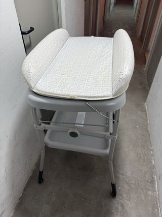 Cambiador bañera bebé plegable