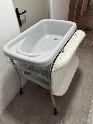 Cambiador bañera bebé plegable