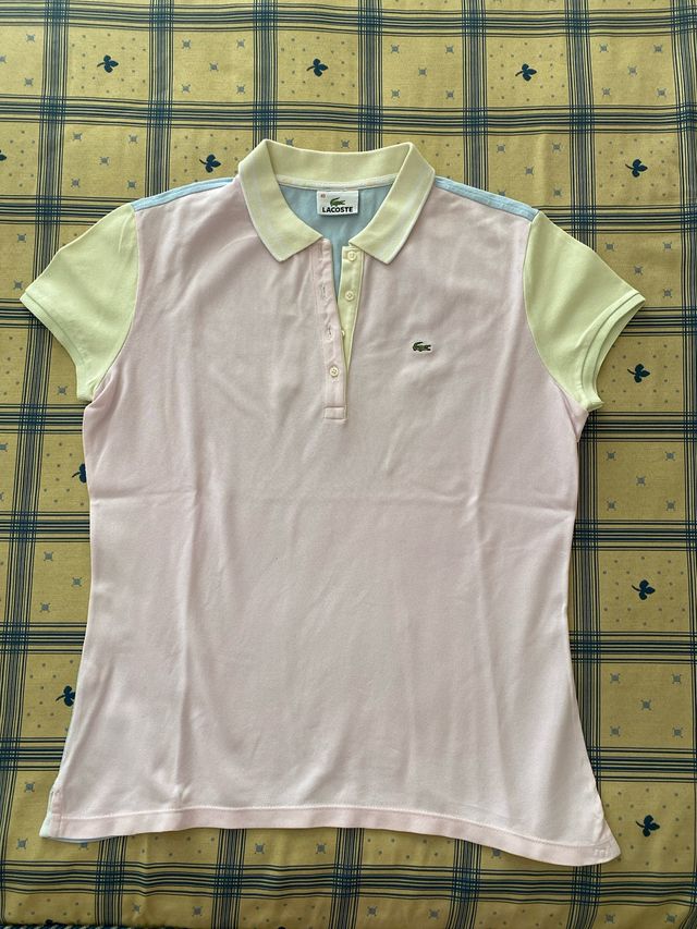 Polo Lacoste Mujer Multicolor