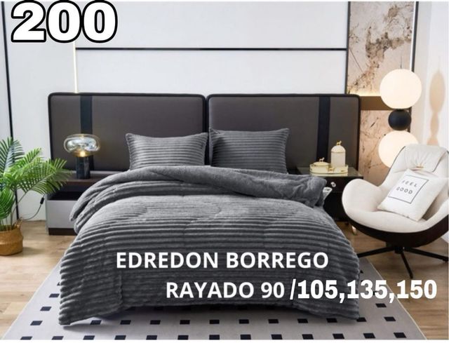 Edredón Borrego Rayado