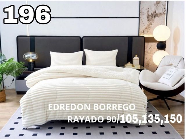 Edredón Borrego Rayado