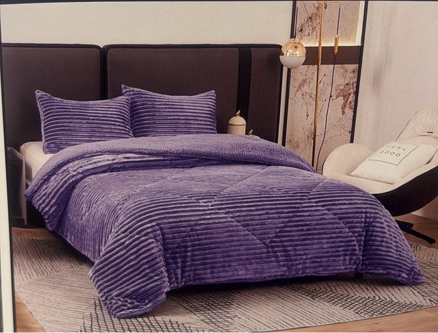 Edredón Borrego Rayado