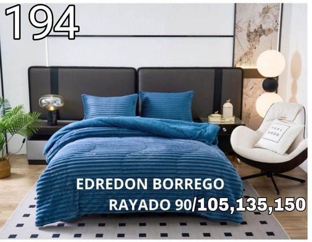 Edredón Borrego Rayado