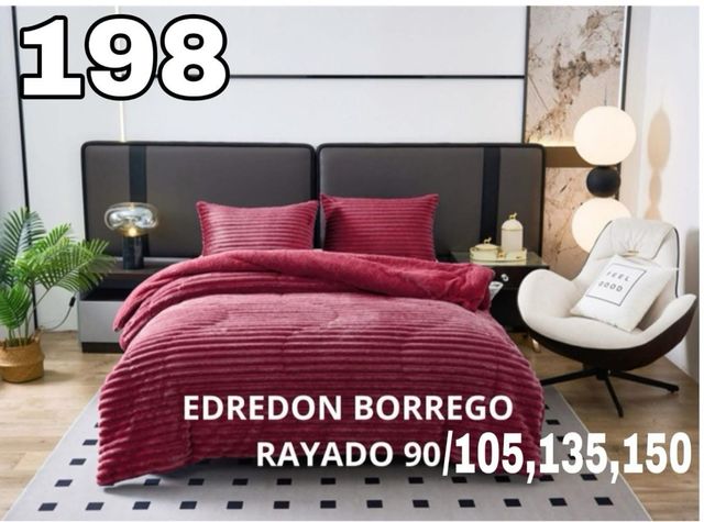 Edredón Borrego Rayado