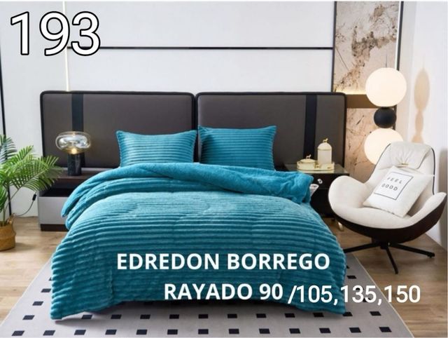 Edredón Borrego Rayado