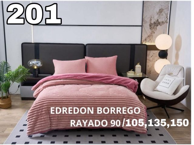 Edredón Borrego Rayado