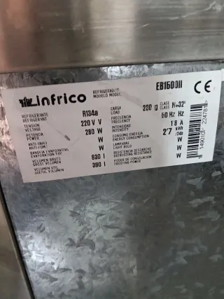 Botellero Infrico Acero Inoxidable