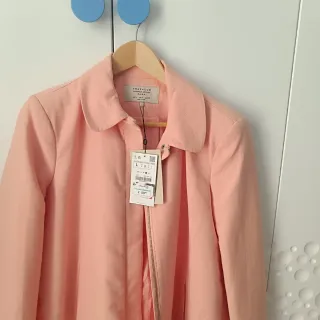 Abrigo paño Zara mujer talla L