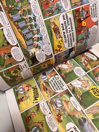 Cómic Asterix El combate de los jefes núm 1