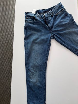 Levi's 512 W31 L32 Jeans Azules