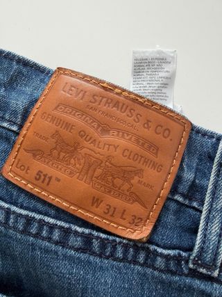 Levi's 512 W31 L32 Jeans Azules