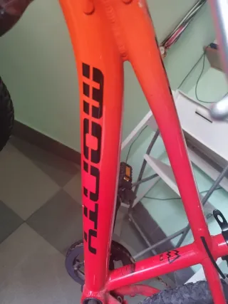 Bicicleta Infantil o juvenil Roja